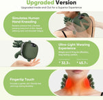 Bionic 4D Neck and Shoulder Massager with Heat – Deep Tissue Kneading, Wireless & Rechargeable Pain Relief Massager