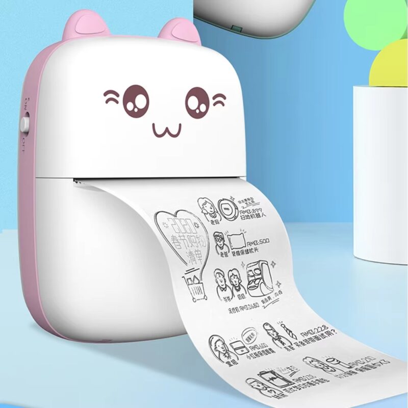 C9 Mini Portable Thermal Printer – Wireless Bluetooth Pocket Printer