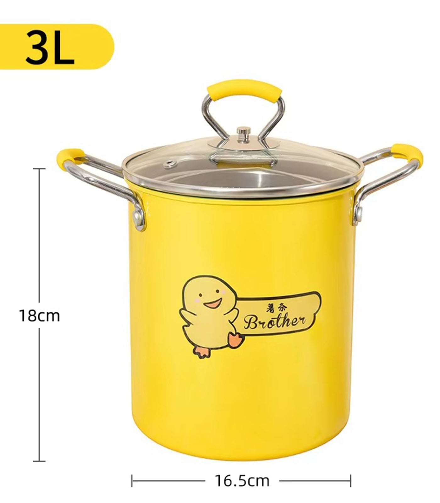 Cast Iron Deep Fryer Pot with Rack, Glass Lid, and Oil Filter – Non-stick Frying Pan for Fried Chicken, French Fries &amp; More