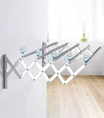 Collapsible Wall Mounted Cloth Hanger