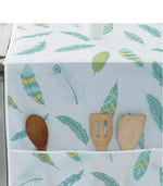 Dust & Oil-Proof Refrigerator/Washing Machine Cover with Side Storage Pockets