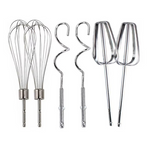 Electric Egg Mixer Parts Set – Dough Hooks & Whisk Attachments for Hand Mixers