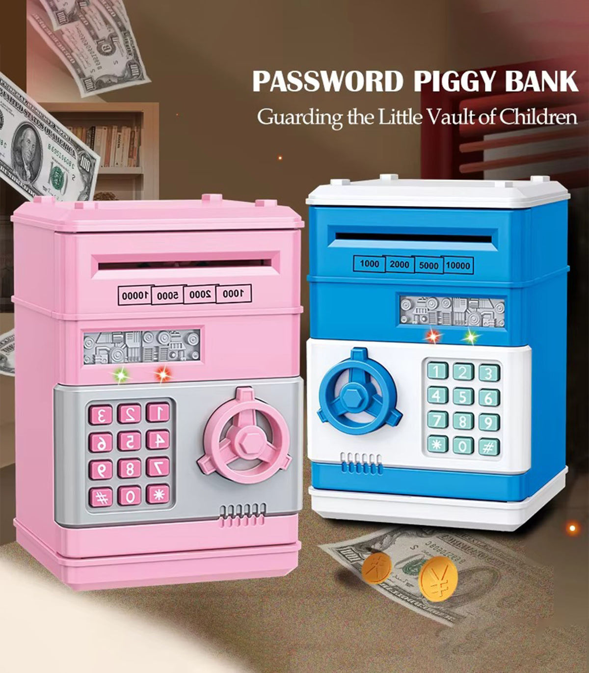 Electronic ATM Password Piggy Bank (Ages 3+)