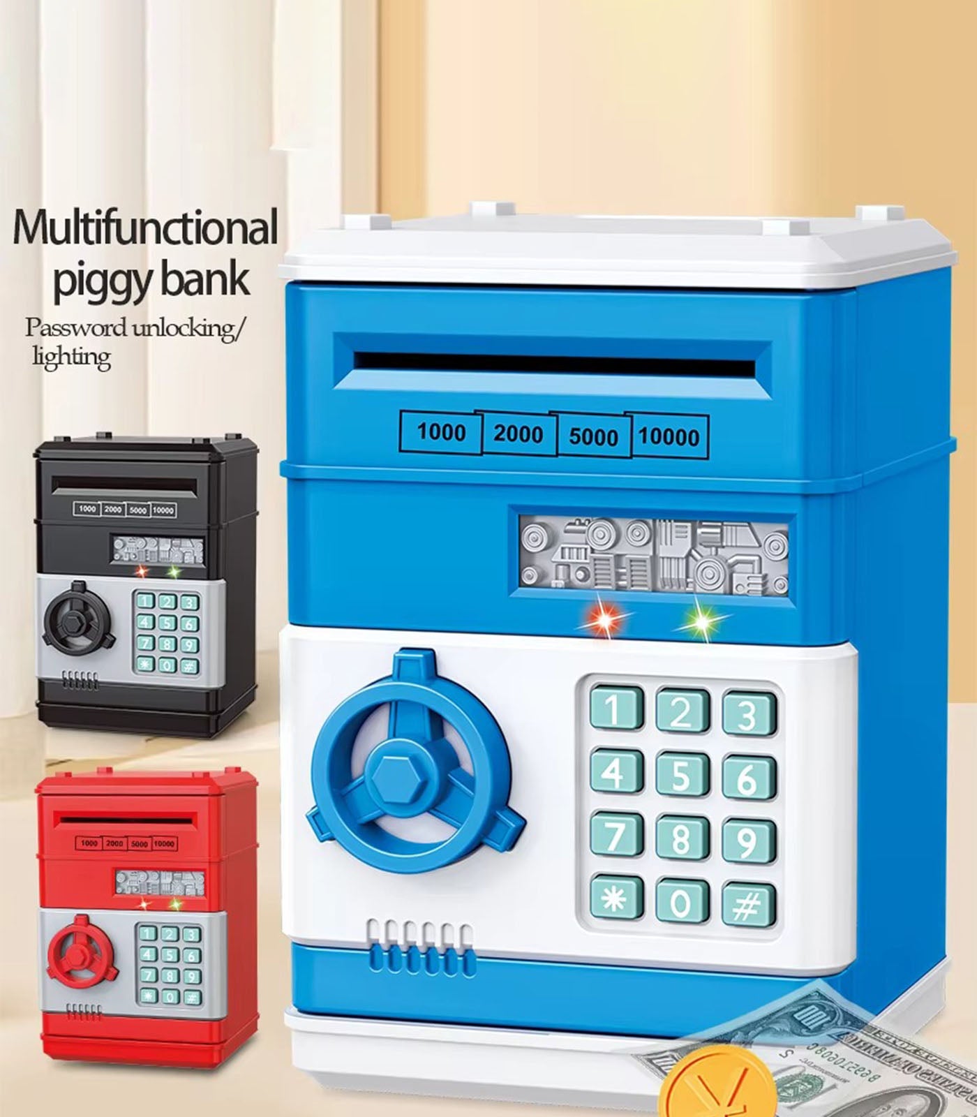 Electronic ATM Password Piggy Bank (Ages 3+)