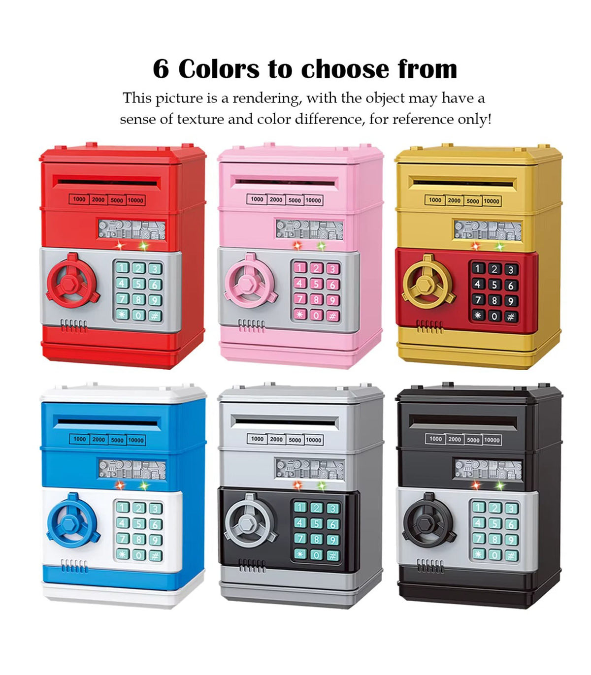 Electronic ATM Password Piggy Bank (Ages 3+)
