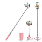 Foldable Bluetooth Selfie Stick with Mini Tripod