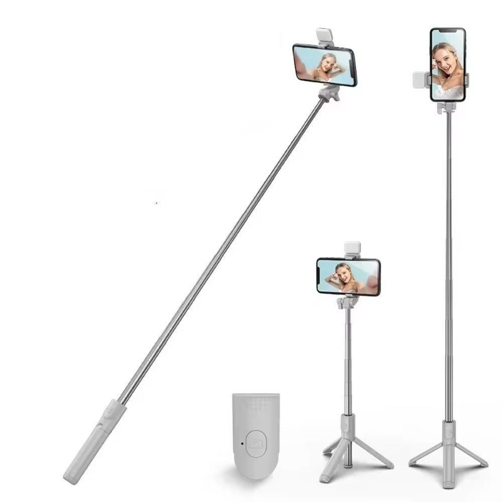 Foldable Bluetooth Selfie Stick with Mini Tripod