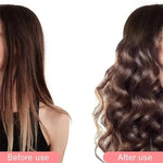 Foldable LCD Display Professional 3-Barrel Hair Curler – Ceramic Wave Styling Iron