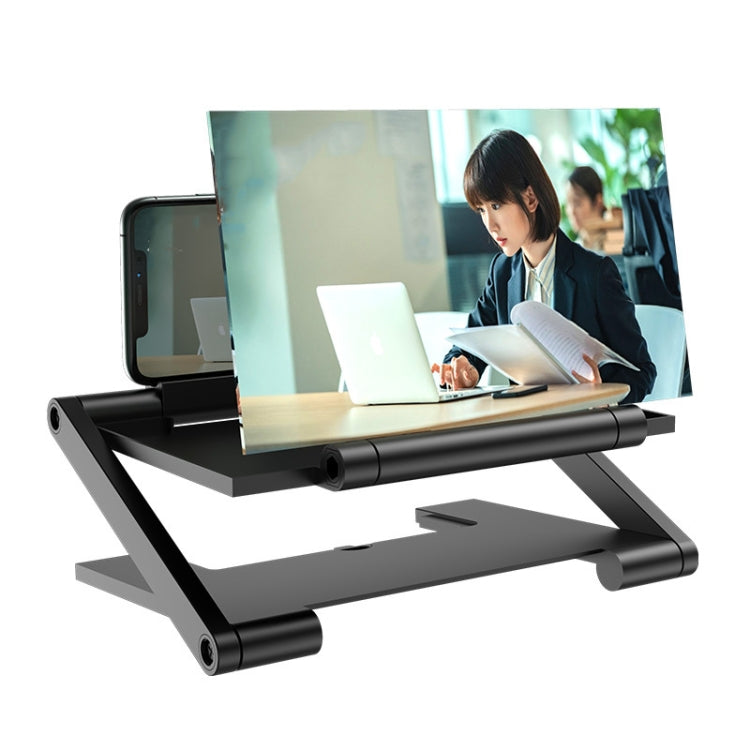 8-Inch Foldable 3D Phone Screen Magnifier – HD Mobile Screen Amplifier & Adjustable Phone Stand