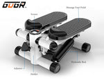 Silent Twist Stepper with Resistance Rope – Mini Elliptical Home Cardio Machine