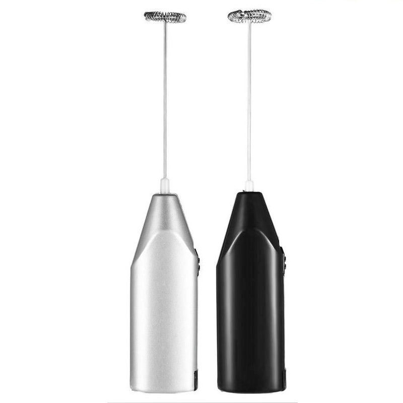 Electric Handheld Milk Frother & Mini Coffee Whisk – Portable Battery-Powered Foam Maker & Egg Beater