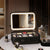 Professional Makeup Case with LED Mirror – Large Vanity Cosmetic Organizer