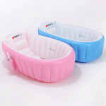Inflatable Baby Bath Tub – Foldable Portable Newborn Bath Basin with Air Pump (Safe & Comfortable Baby Bath)