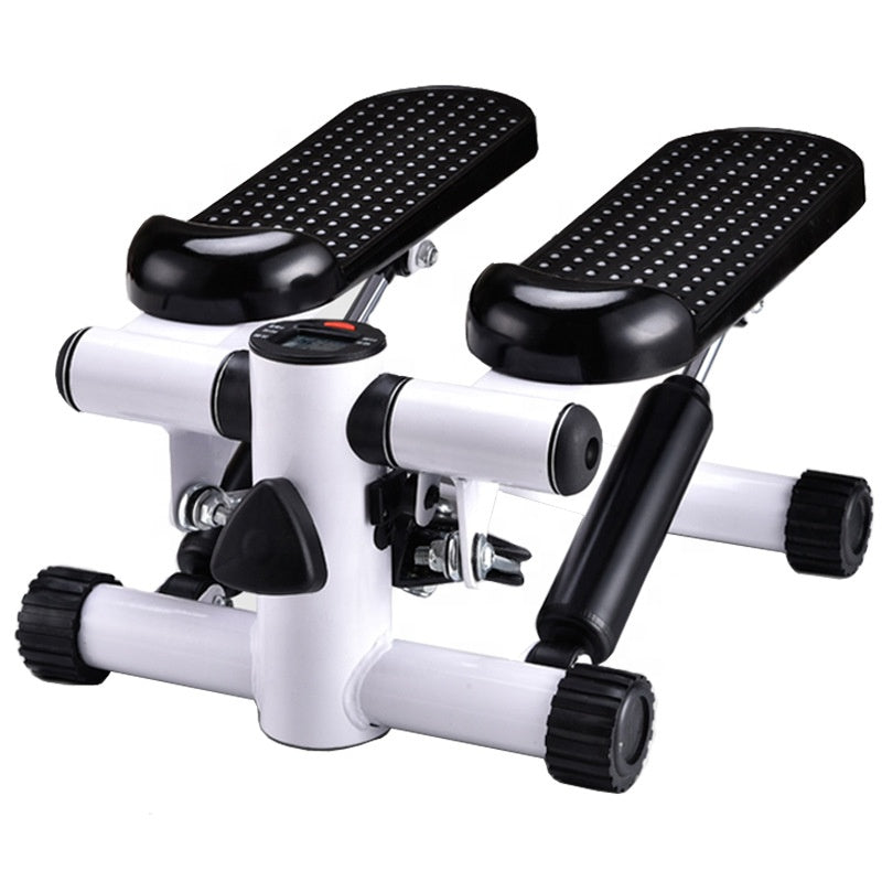 Silent Twist Stepper with Resistance Rope – Mini Elliptical Home Cardio Machine