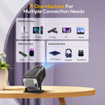 HY320 Smart Projector – Full HD 1080p, WiFi & Bluetooth Home Cinema Projector