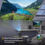 HY320 Smart Projector – Full HD 1080p, WiFi & Bluetooth Home Cinema Projector