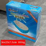Inflatable Baby Bath Tub – Foldable Portable Newborn Bath Basin with Air Pump (Safe & Comfortable Baby Bath)