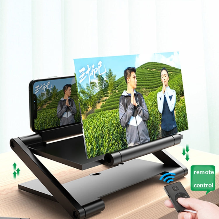 8-Inch Foldable 3D Phone Screen Magnifier – HD Mobile Screen Amplifier & Adjustable Phone Stand