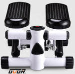 Silent Twist Stepper with Resistance Rope – Mini Elliptical Home Cardio Machine