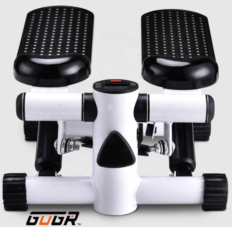 Silent Twist Stepper with Resistance Rope – Mini Elliptical Home Cardio Machine