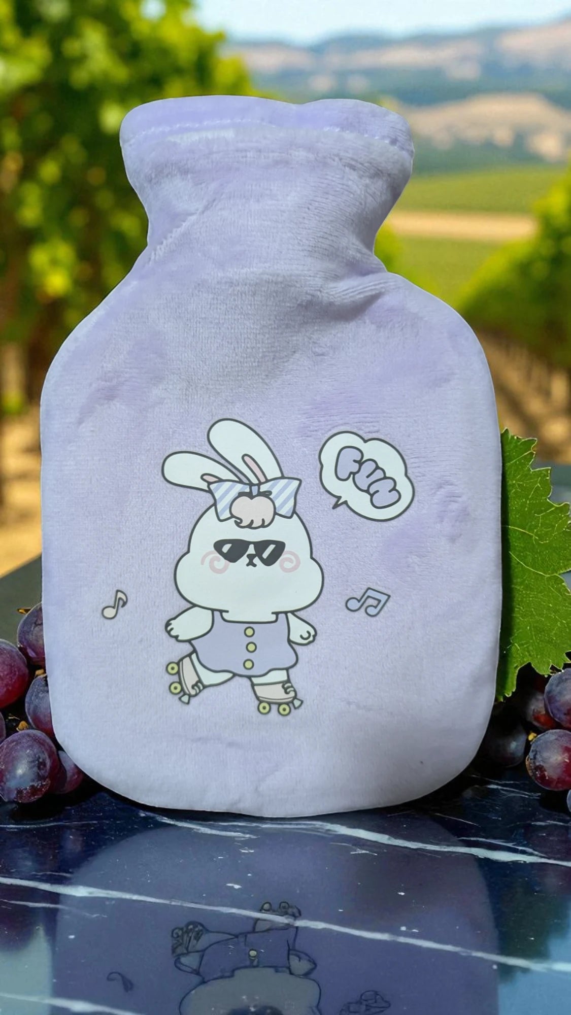 Hot Water Bag for Pain Relief & Warmth - Perfect for Period Cramps, Muscle Aches & Winter Comfort