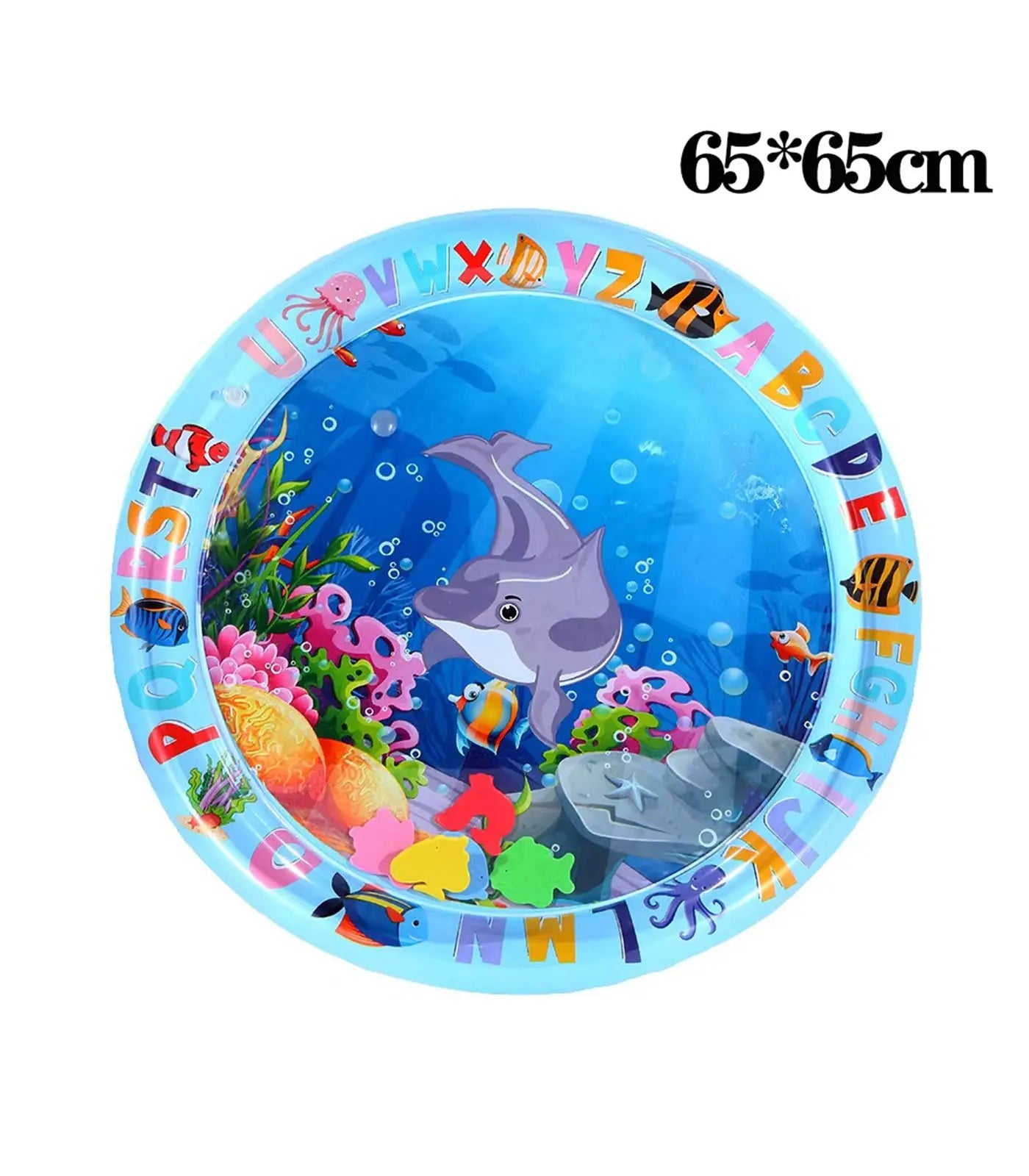 Inflatable Baby Water Play Mat – Tummy Time Cushion for Infants & Toddlers, Soft PVC Pad for Early Learning & Sensory Development