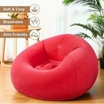 Inflatable Lazy Sofa – Foldable Bean Bag Style | Multicolor Comfort Chair