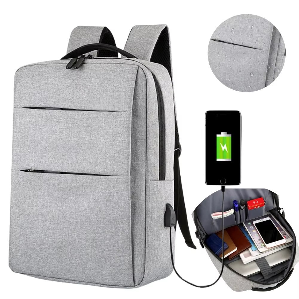 Laptop Backpack – Men’s & Women’s Travel Bag with USB Charging Port