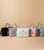 Large Capacity Women’s Sports Travel Bag – Fashionable Shoulder Multi Purpose Hand Luggage