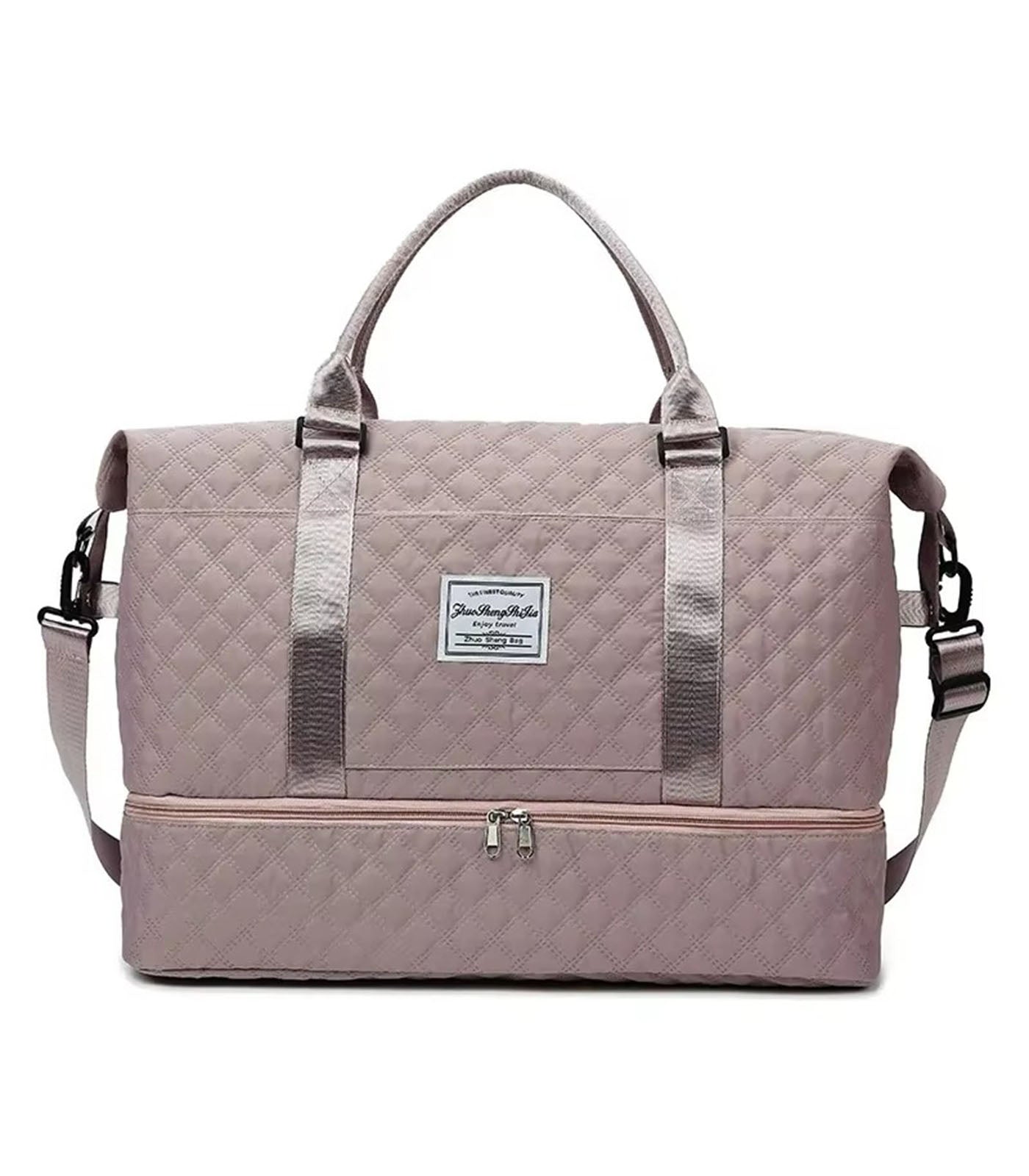 Large Capacity Women’s Sports Travel Bag – Fashionable Shoulder Multi Purpose Hand Luggage
