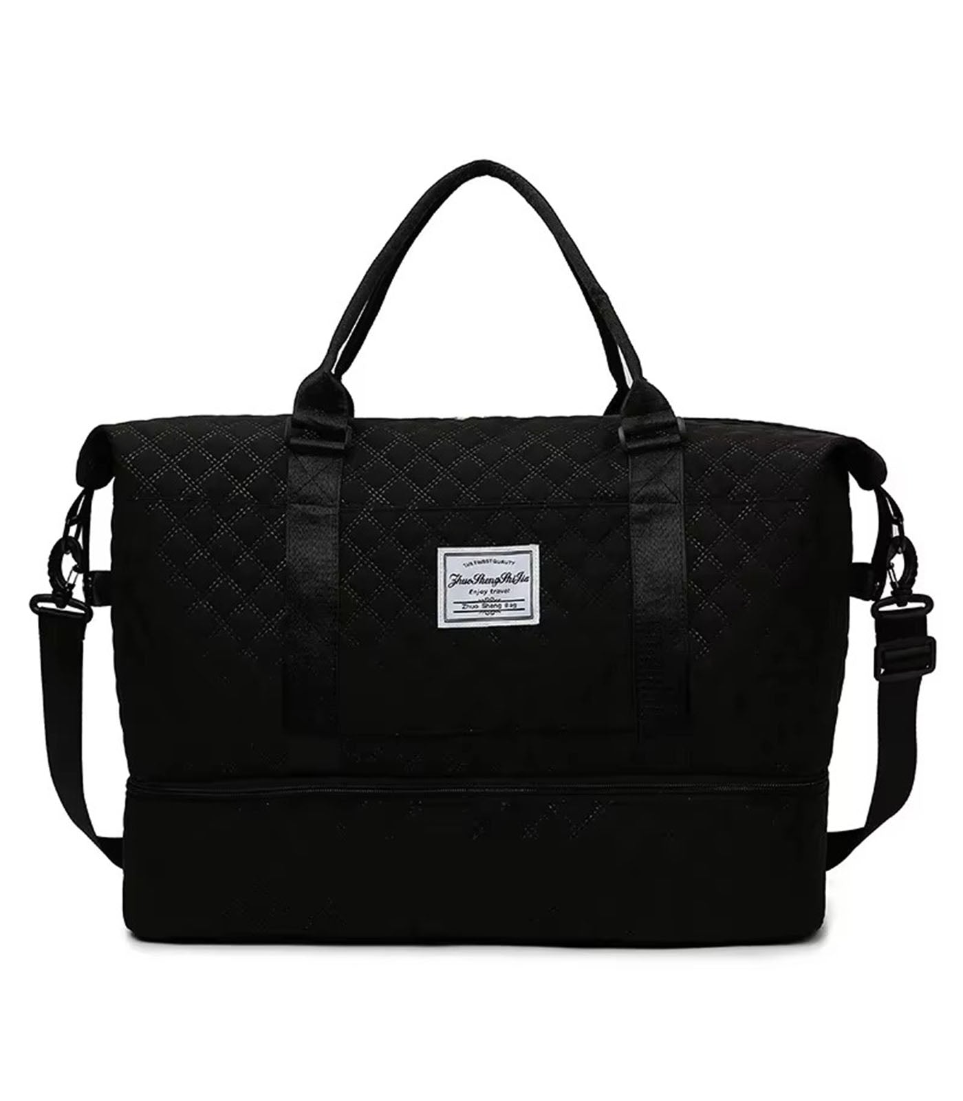 Large Capacity Women’s Sports Travel Bag – Fashionable Shoulder Multi Purpose Hand Luggage