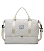 Large Capacity Women’s Sports Travel Bag – Fashionable Shoulder Multi Purpose Hand Luggage