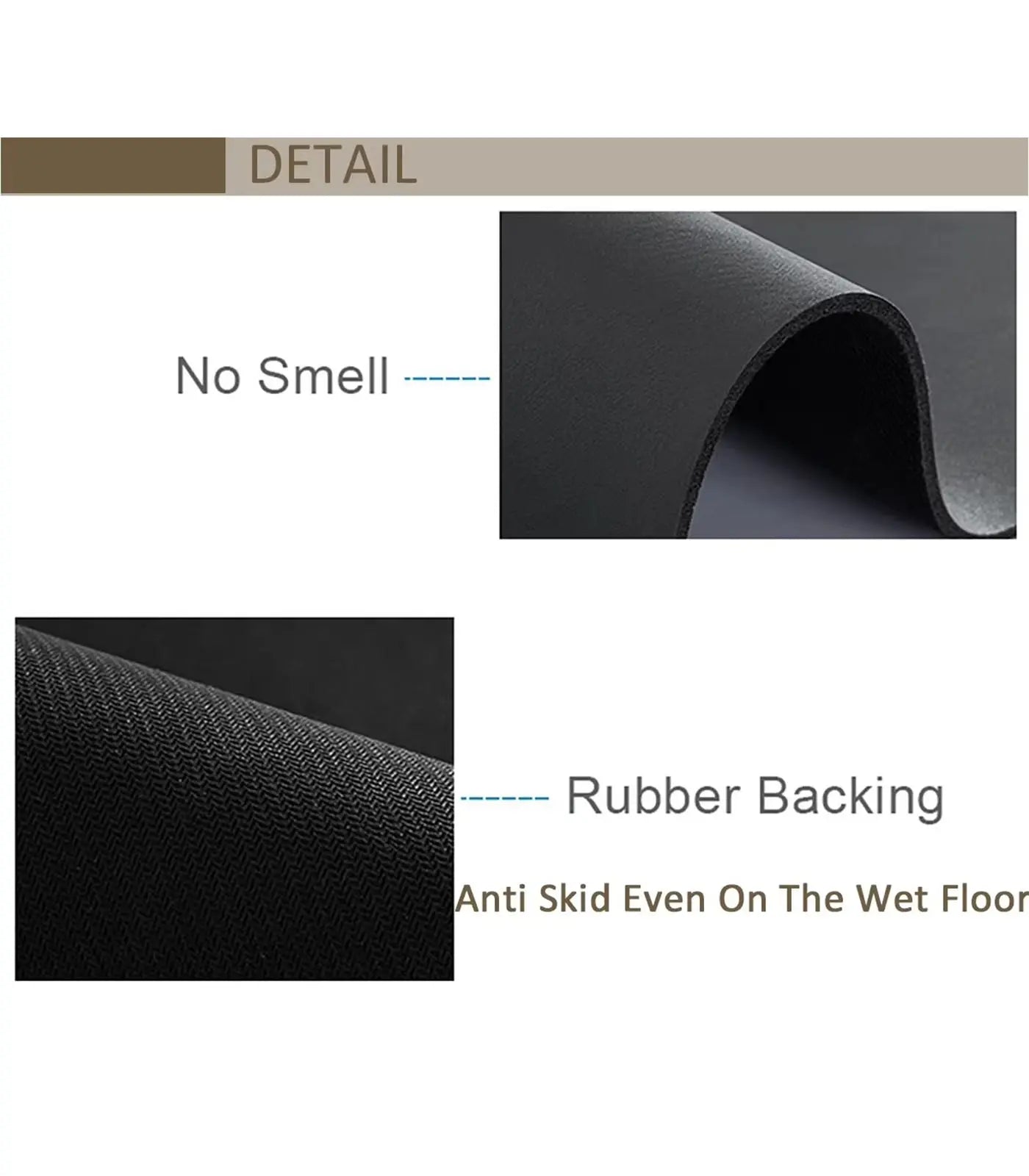 Large Super Absorbent Quick-Dry Kitchen &amp; Bathroom Mat – Non-Slip Drain Pad for Tableware &amp; Floors