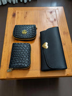 Luxury Wallet Trio Gift Set with Box