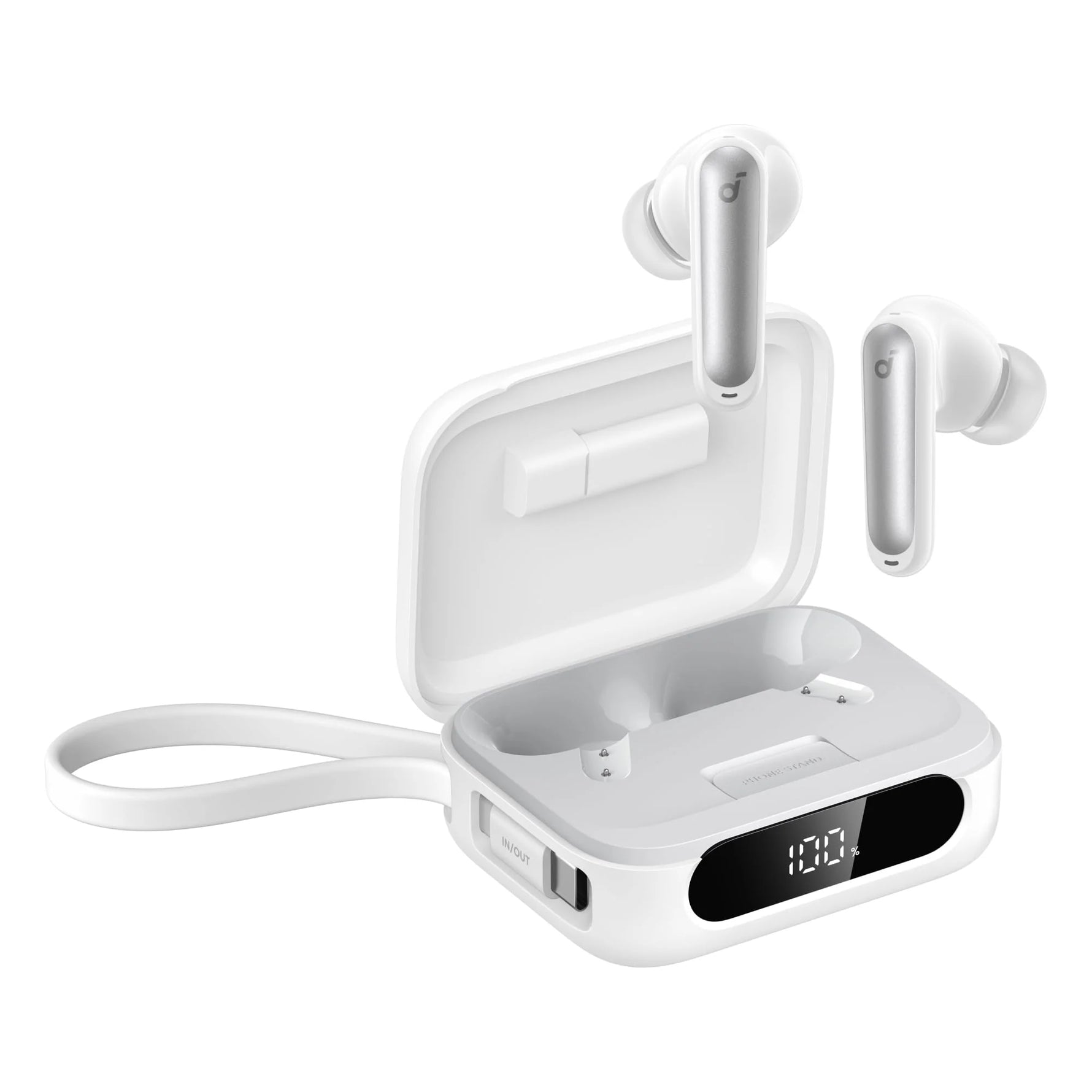 Anker Soundcore P41i Wireless Earbuds with Built-in Phone Charger & LED Display