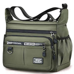 Men’s Crossbody Shoulder Bag – Oxford Cloth Travel Sling Bag with Large Capacity