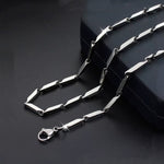 Men's Silver-Tone Chain Necklace