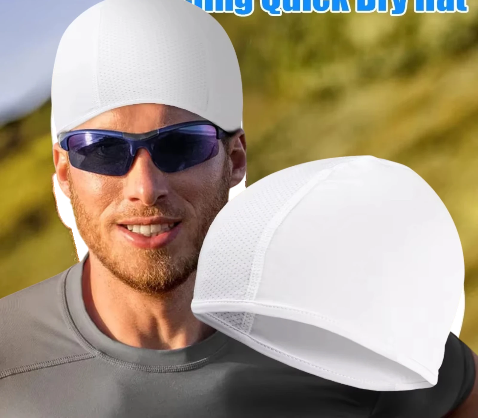 Motorcycle Helmet Inner Cap – Quick Dry, Breathable Under Helmet Beanie for Motocross &amp; Racing