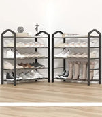 Multi Layer Shoe Rack – Compact Entryway Shoe Hanger & Storage Shelf