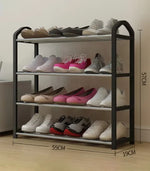 Multi Layer Shoe Rack – Compact Entryway Shoe Hanger & Storage Shelf