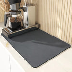 Non-Slip Super Absorbent Kitchen Dish Drying Mat