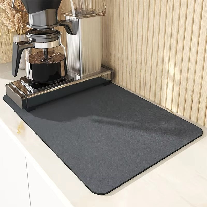 Non-Slip Super Absorbent Kitchen Dish Drying Mat