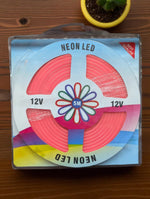 Flexible 5M 12V Neon Style LED Strip Light for Home Decor and Car Lighting