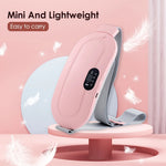 Electric Period Pain Relief Belt with Heat & Vibration – Rechargeable Menstrual Cramp Massager