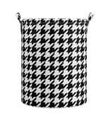 Foldable Cotton Linen Laundry Basket – Minimalist Storage Hamper