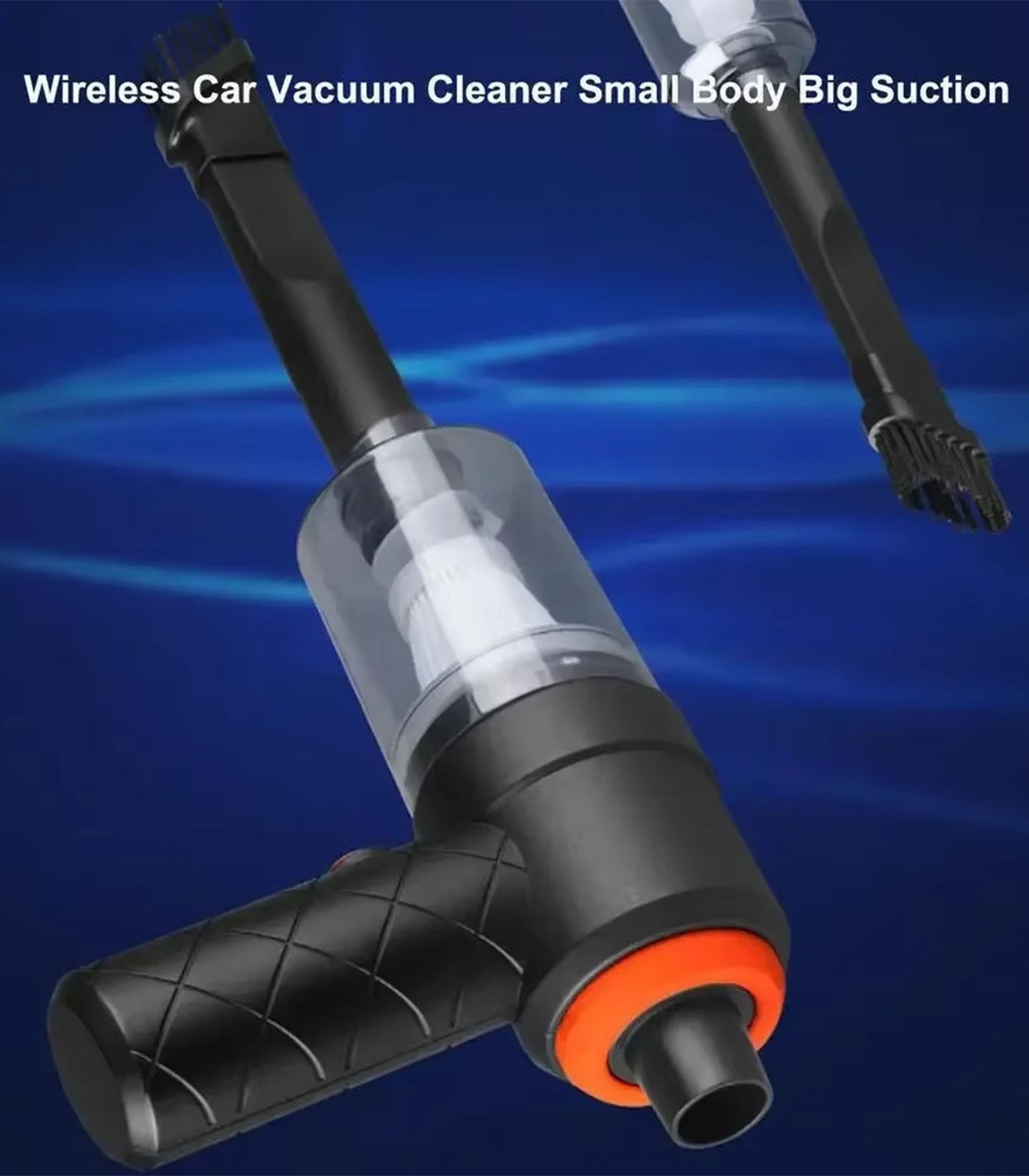 Portable Wireless Car Vacuum Cleaner – Handheld Dust Collector