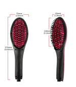 Professional Electric Hair Straightening Comb – Adjustable Temperature Hot Comb &amp; Straightening Brush