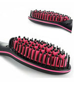 Professional Electric Hair Straightening Comb – Adjustable Temperature Hot Comb &amp; Straightening Brush