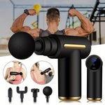 Professional Electric Massage Gun – Deep Tissue Muscle Relaxer for Neck &amp; Body Recovery