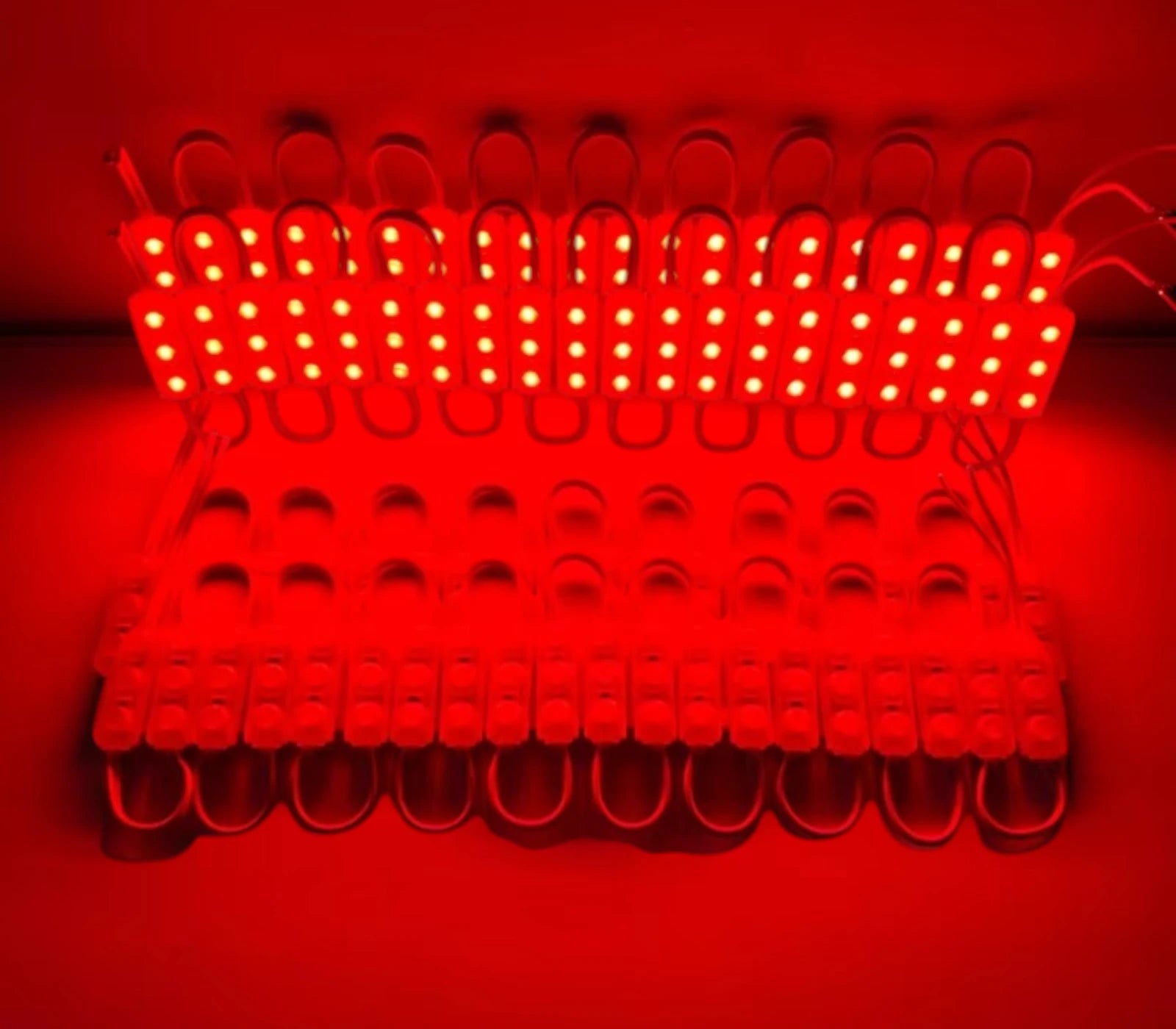 Professional-Grade DC12V 2835 LED Modules (10 Pcs) - IP67 Waterproof in Multiple Colors